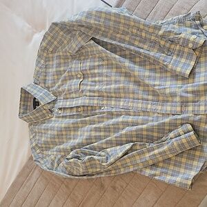 Banana Republic Mens Long Sleeve Button Up